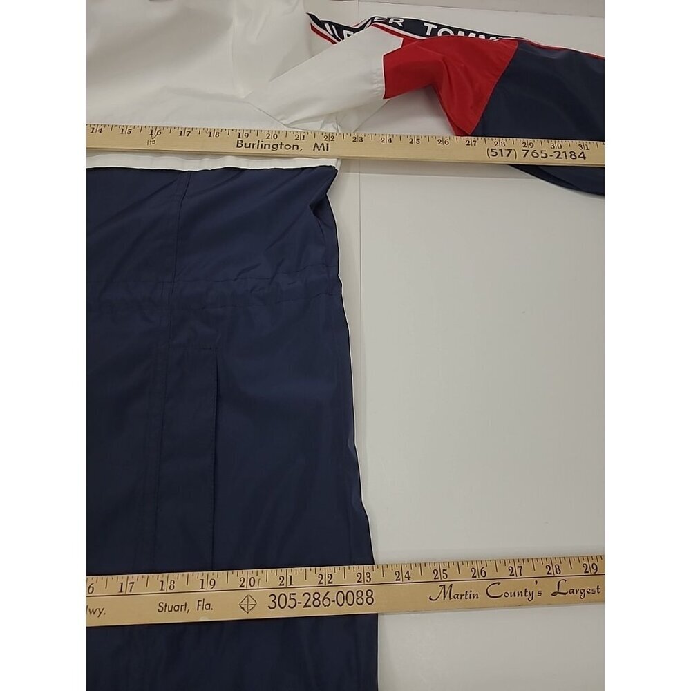 Tommy Hilfiger Windbreaker Jacket Women's Size Small Lightweight Full Zip - Picture 3 of 7
